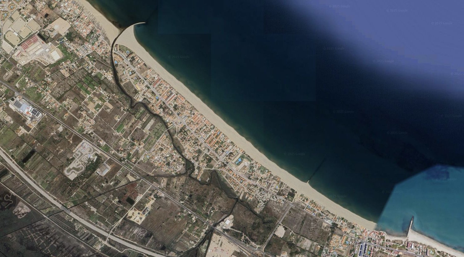 Deveses Region Map - Kitesurfing and windsurfing spots overview